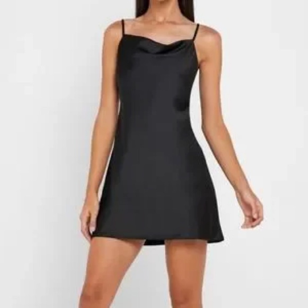 H&M Black Mini Dress
